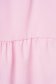 Világos rózsaszínű rövid bő szabású georgette ruha 3 - StarShinerS.hu
