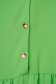 Zöld rövid bő szabású georgette ruha 4 - StarShinerS.hu