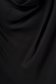 Irodai női blúz fekete bő szabású szaténból 5 - StarShinerS.hu