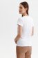 Fehér casual bő szabású pamutból készült póló absztrakt mintával 3 - StarShinerS.hu