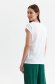 Fehér casual pamutból készült bő szabású póló nyomtatott mintával 3 - StarShinerS.hu