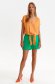 Casual narancssárga bő szabású női ing vékony anyagból v-dekoltázzsal 2 - StarShinerS.hu