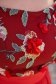 StarShinerS ruha alkalmi harang aszimetrikus muszlin csipkés anyagból 3d virágos díszítéssel 4 - StarShinerS.hu