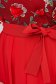 - StarShinerS ruha harang aszimetrikus muszlin csipkés anyagból 3d virágos díszítéssel 4 - StarShinerS.hu