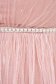 Púder rózsaszínű hosszú harang ruha tüllből gyöngy és tollas díszítéssel 4 - StarShinerS.hu