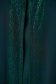 Elegáns ruha zöld muszlin midi egyenes rugalmas szövetből strassz köves díszítéssel 4 - StarShinerS.hu