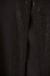 Elegáns ruha fekete muszlin midi egyenes rugalmas szövetből strassz köves díszítéssel 5 - StarShinerS.hu