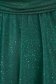 Zöld hosszú harang ruha tüllből csillogó díszítések és v-dekoltázzsal 4 - StarShinerS.hu