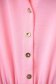 Világos rózsaszínű ruha georgette rövid harang alakú gumirozott derékrésszel övvel ellátva 5 - StarShinerS.hu