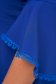 Kék harang ruha rugalmas szövetből fodros ujjakkal - StarShinerS 5 - StarShinerS.hu