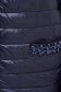 Sötétkék szűkített vízlepergető zsebes dzseki gyöngy díszítéssel 4 - StarShinerS.hu