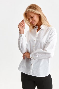 Női ing fehér pamutból készült