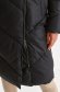 Fekete vízlepergető egyenes fix kapucnis zsebes dzseki 6 - StarShinerS.hu