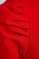 Piros ceruza ruha magas gallérral rugalmas anyagból 5 - StarShinerS.hu