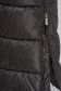 Fekete hosszú vízlepergető egyenes dzseki enyhén szaténos anyagból 5 - StarShinerS.hu