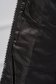 Fekete hosszú vízlepergető egyenes dzseki enyhén szaténos anyagból 6 - StarShinerS.hu