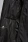 Fekete szűkített vízlepergető dzseki magas gallérral enyhén szaténos anyagból 5 - StarShinerS.hu