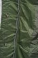 Zöld MAXI kabát magas gallérral és táska kiegészítővel 5 - StarShinerS.hu
