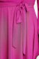 Pink midi georgette harang alakú ruha gumirozott derékrésszel csillogó díszítésekkel - StarShinerS 6 - StarShinerS.hu