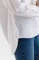 Fehér asszimmetrikus bő szabású pamutból készült női ing 5 - StarShinerS.hu
