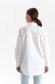 Női ing fehér vékony anyag bő szabású asszimmetrikus 3 - StarShinerS.hu