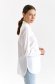 Női ing fehér vékony anyag bő szabású asszimmetrikus 6 - StarShinerS.hu