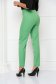 Világos zöld hosszú magas derekú kónikus nadrág enyhén rugalmas szövetből - StarShinerS 4 - StarShinerS.hu
