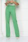 Világos zöld hosszú magas derekú bővülő nadrág enyhén rugalmas szövetből - StarShinerS 2 - StarShinerS.hu