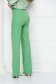 Világos zöld hosszú magas derekú bővülő nadrág enyhén rugalmas szövetből - StarShinerS 3 - StarShinerS.hu
