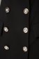 Fekete egyenes zakó tipusú ruha rugalmas szövetből - StarShinerS 6 - StarShinerS.hu