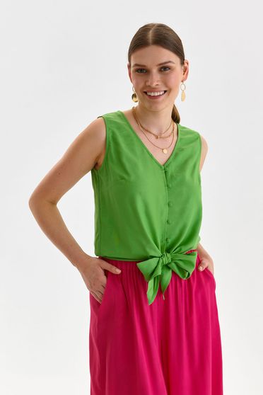 Női ingek, Zöld bő szabású könnyed anyagú női ing - StarShinerS.hu