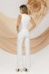 Ivoire PrettyGirl elasztikus szövet anyagú nadrág magas derékkal és oldalzsebekkel 2 - StarShinerS.hu