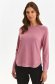 Világos rózsaszín finom kötött pulóver széles szabással és lekerekített nyakkivágással - Top Secret 1 - StarShinerS.hu