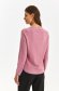 Világos rózsaszín finom kötött pulóver széles szabással és lekerekített nyakkivágással - Top Secret 2 - StarShinerS.hu