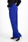 Kék pamutból készült nadrág hosszú bővülő magas derekú 5 - StarShinerS.hu