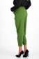 Zöld pamutból készült nadrág zsebes öv típusú kiegészítővel 6 - StarShinerS.hu