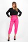 Pink pamutból készült nadrág zsebes öv típusú kiegészítővel 4 - StarShinerS.hu