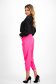 Pink pamutból készült nadrág zsebes öv típusú kiegészítővel 2 - StarShinerS.hu