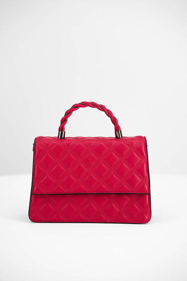 Öko bőr táskák, Táska pink műbőrből hosszú, állítható pánttal - StarShinerS.hu