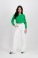 Női ing zöld muszlin bő szabású strassz köves díszítés 3 - StarShinerS.hu