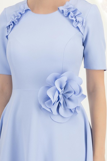 Világoskék rugalmas szövet kiegészítők