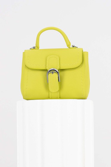 Office táskák, Táska lime zöld műbőrből hosszú, állítható pánttal - StarShinerS.hu