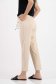 Krémszínű nadrág rugalmas szövet egyenes 3 - StarShinerS.hu