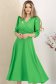 Zöld ruha - StarShinerS midi harang georgette 1 - StarShinerS.hu