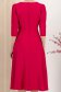 Fukszia ruha - StarShinerS midi harang georgette 6 - StarShinerS.hu
