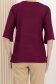Burgundy női blúz lycra bő szabású 3 - StarShinerS.hu
