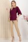 Burgundy női blúz lycra bő szabású 4 - StarShinerS.hu