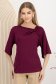 Burgundy női blúz lycra bő szabású 1 - StarShinerS.hu