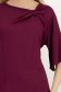 Burgundy női blúz lycra bő szabású 5 - StarShinerS.hu