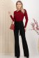 Burgundy body lycra szűk szabású 3 - StarShinerS.hu